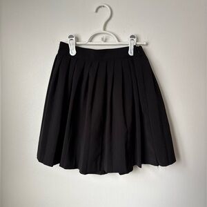 Oak + Fort pleated mini skirt